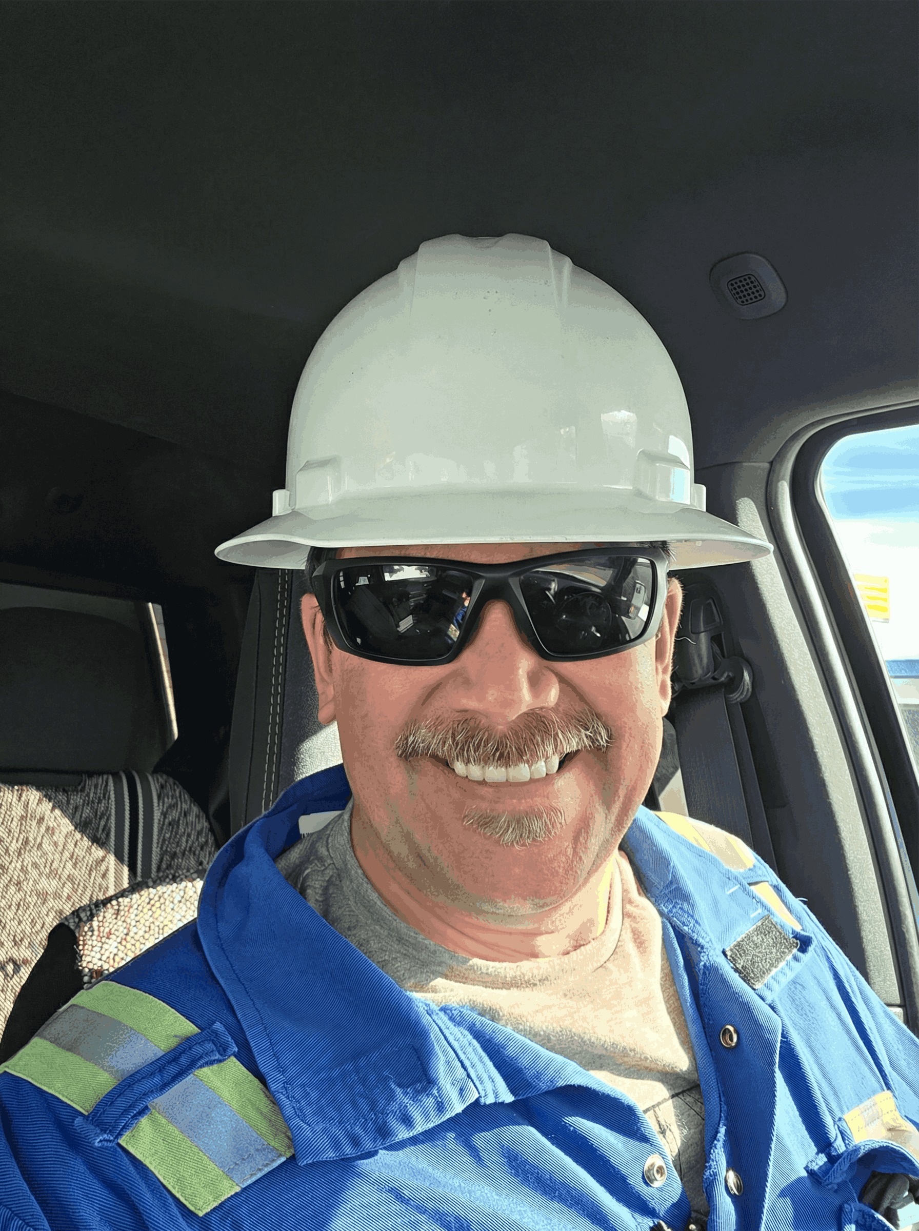 Troy Nordyke on site